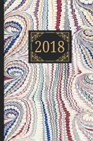 Cover of 2018 Diary Black Gold Design