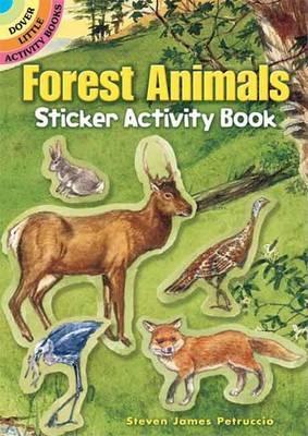Book cover for Forest Animals Sticker Activity Book
