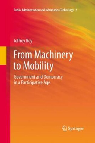 Cover of From Machinery to Mobility