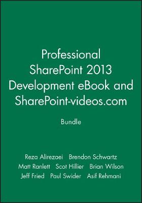 Book cover for Professional SharePoint 2013 Development eBook and SharePoint-videos.com Bundle