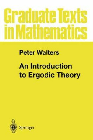 Cover of Introduction to Ergodic Theory