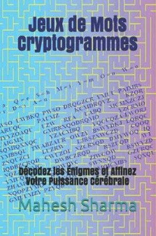 Cover of Jeux de Mots Cryptogrammes