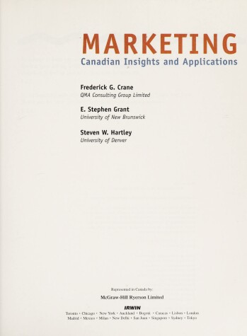 Book cover for Marketing