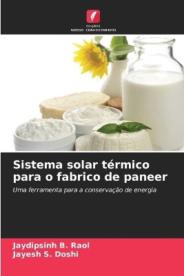 Book cover for Sistema solar térmico para o fabrico de paneer