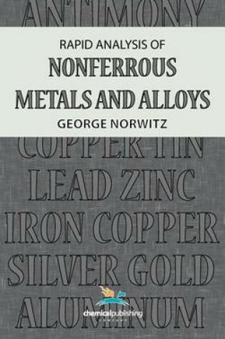 Cover of Rapid Analysis of Nonferrous Metals and Alloys