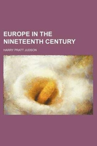 Cover of Europe in the Nineteenth Century