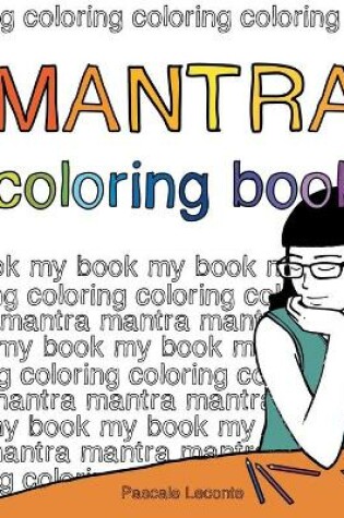 Cover of Mantra coloring book.