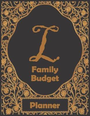 Book cover for L Family Budget Planner