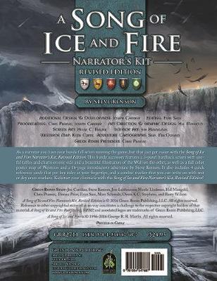 Book cover for A Song of Ice and Fire Roleplaying Narrator's Kit, Revised Edition