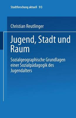 Book cover for Jugend, Stadt und Raum