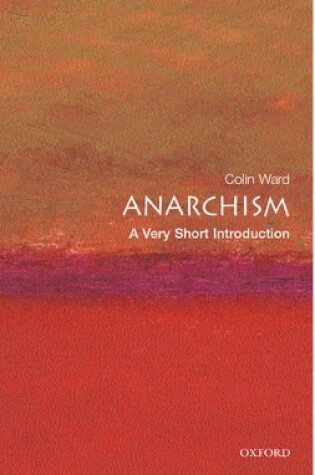 Cover of Anarchism: A Very Short Introduction