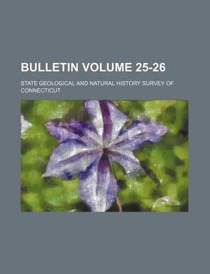 Book cover for Bulletin Volume 25-26