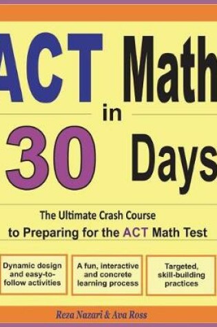 Cover of ACT Math in 30 Days
