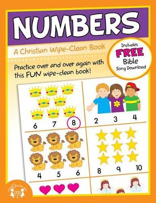 Book cover for Numbers Christian Wipe-Clean Workbook