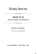 Book cover for Mass in D