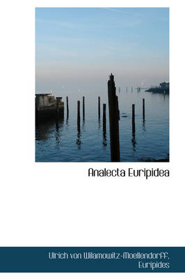 Book cover for Analecta Euripidea