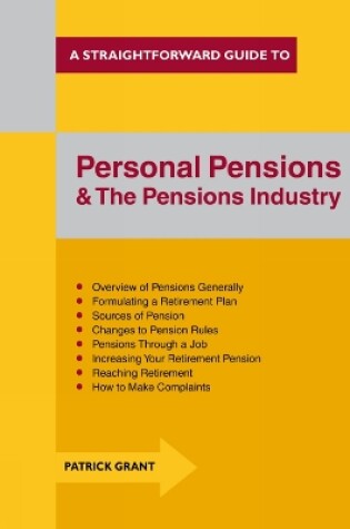 Cover of Personal Pensions and the Pensions Industry