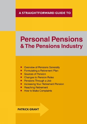 Book cover for Personal Pensions and the Pensions Industry