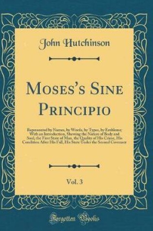 Cover of Moses's Sine Principio, Vol. 3