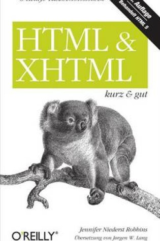 Cover of HTML & XHTML Kurz & Gut