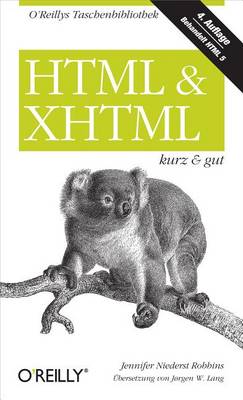 Book cover for HTML & XHTML Kurz & Gut