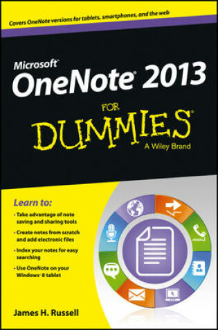 Cover of OneNote 2013 For Dummies