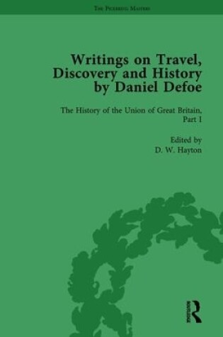 Cover of Writings on Travel, Discovery and History by Daniel Defoe, Part II vol 7