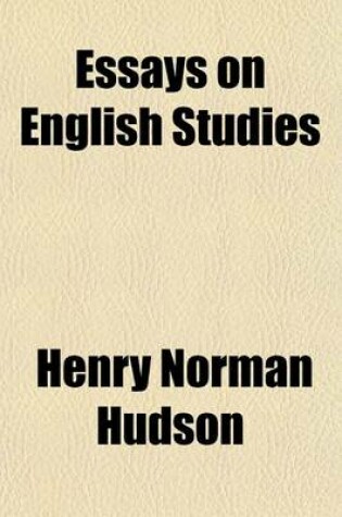 Cover of Essays on English Studies