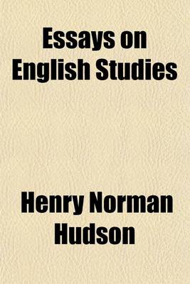 Book cover for Essays on English Studies