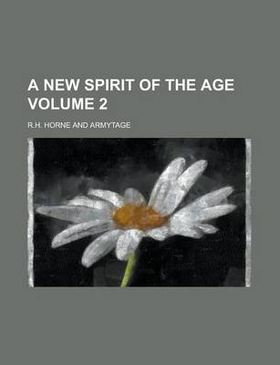 Book cover for A New Spirit of the Age Volume 2