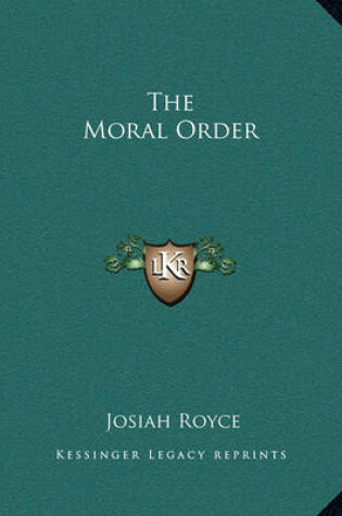 Cover of The Moral Order