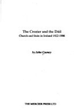 Cover of Crozier and the Dail