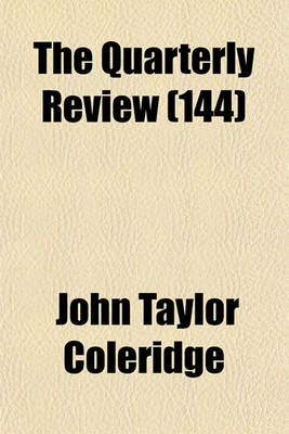 Book cover for The Quarterly Review (Volume 144)