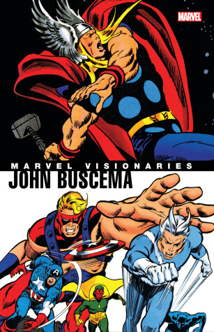 Book cover for MARVEL VISIONARIES: JOHN BUSCEMA