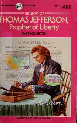 Cover of The Story of Thomas Jefferson, Prophet of Liberty