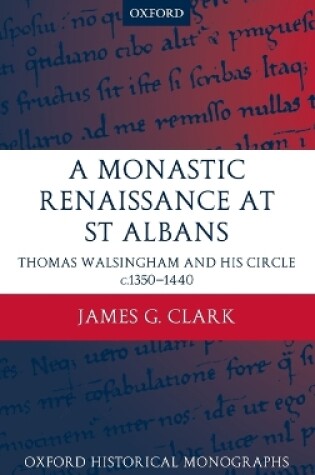 Cover of A Monastic Renaissance at St Albans