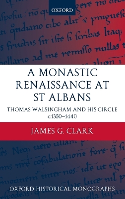 Book cover for A Monastic Renaissance at St Albans