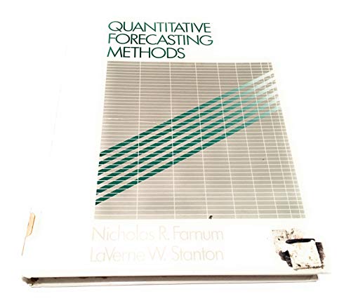 Book cover for Quantitative Forecasting Methods