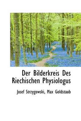 Book cover for Der Bilderkreis Des Riechischen Physiologus