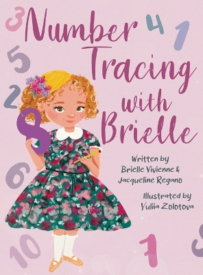 Book cover for Number Tracing with Brielle