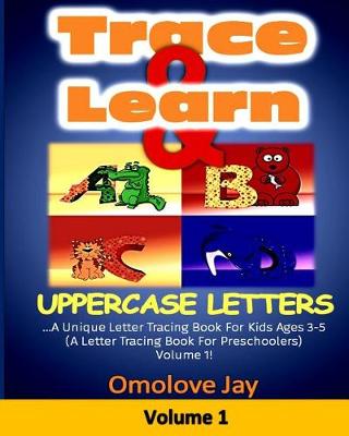 Book cover for Trace & Learn UPPERCASE Letters