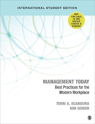 Book cover for Management Today - International Student Edition