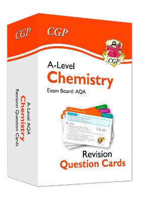 Book cover for A-Level Chemistry AQA Revision Question Cards