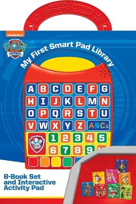 Book cover for Nickelodeon PAW Patrol: My First Smart Pad Library 8-Book Set and Interactive Activity Pad Sound Book Set