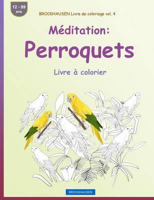 Book cover for BROCKHAUSEN Livre de coloriage vol. 4 - Meditation