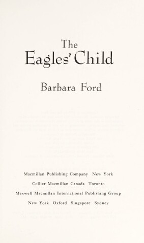 Book cover for The Eagle's Child