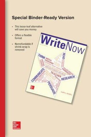 Cover of Looseleaf Write Now 2e, MLA 2016 Update with Connect Composition Access Card