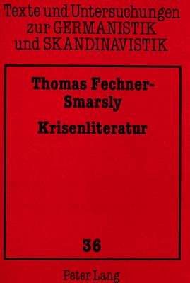 Book cover for Krisenliteratur