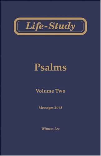 Book cover for Life-Study of the Psalms Vol. 2