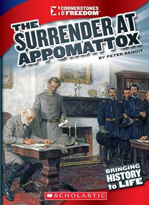 Book cover for The Surrender at Appomattox